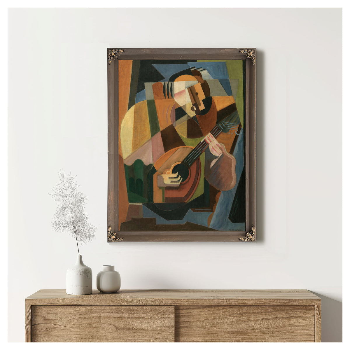 Le Joueur de Luth By Maria Blanchard