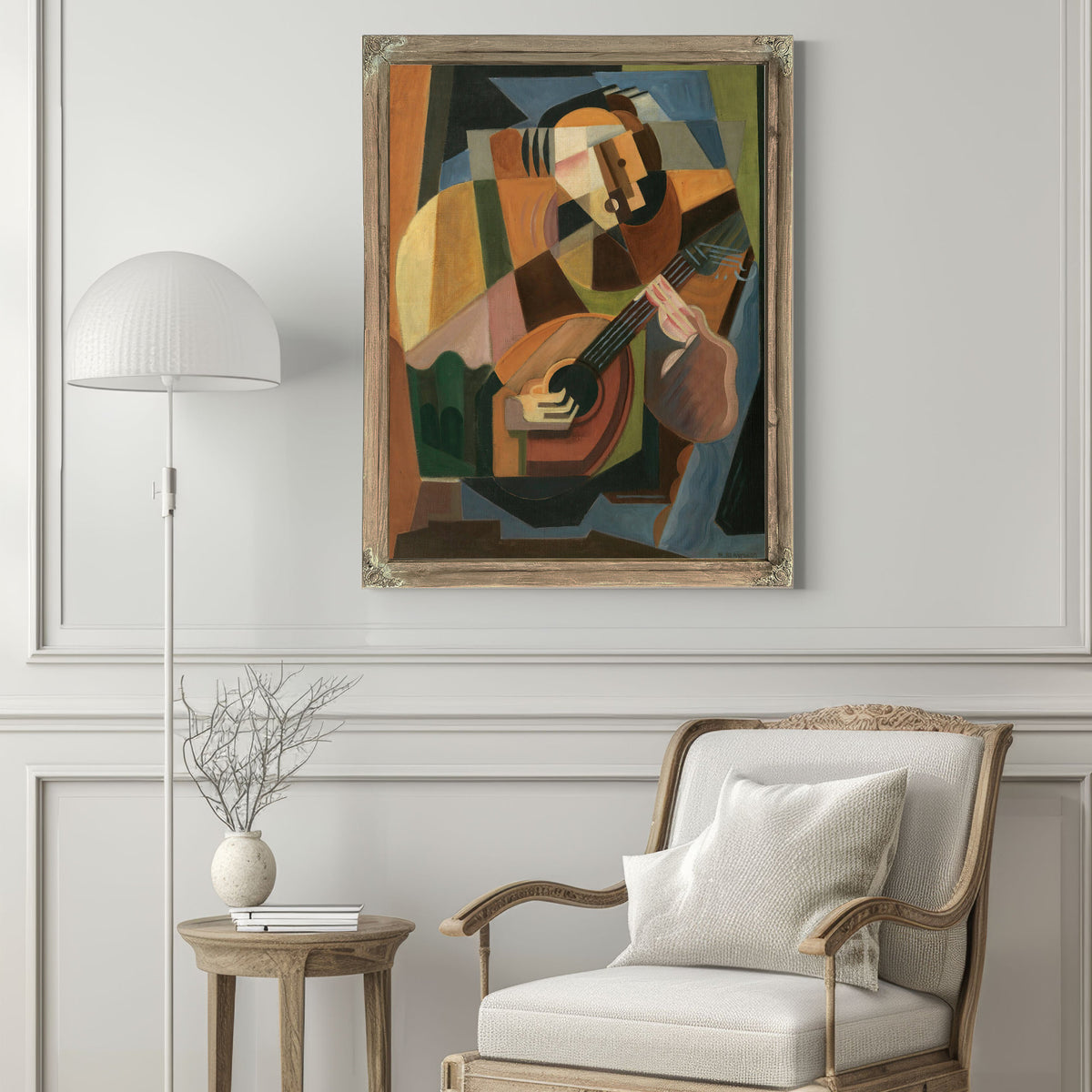 Le Joueur de Luth By Maria Blanchard