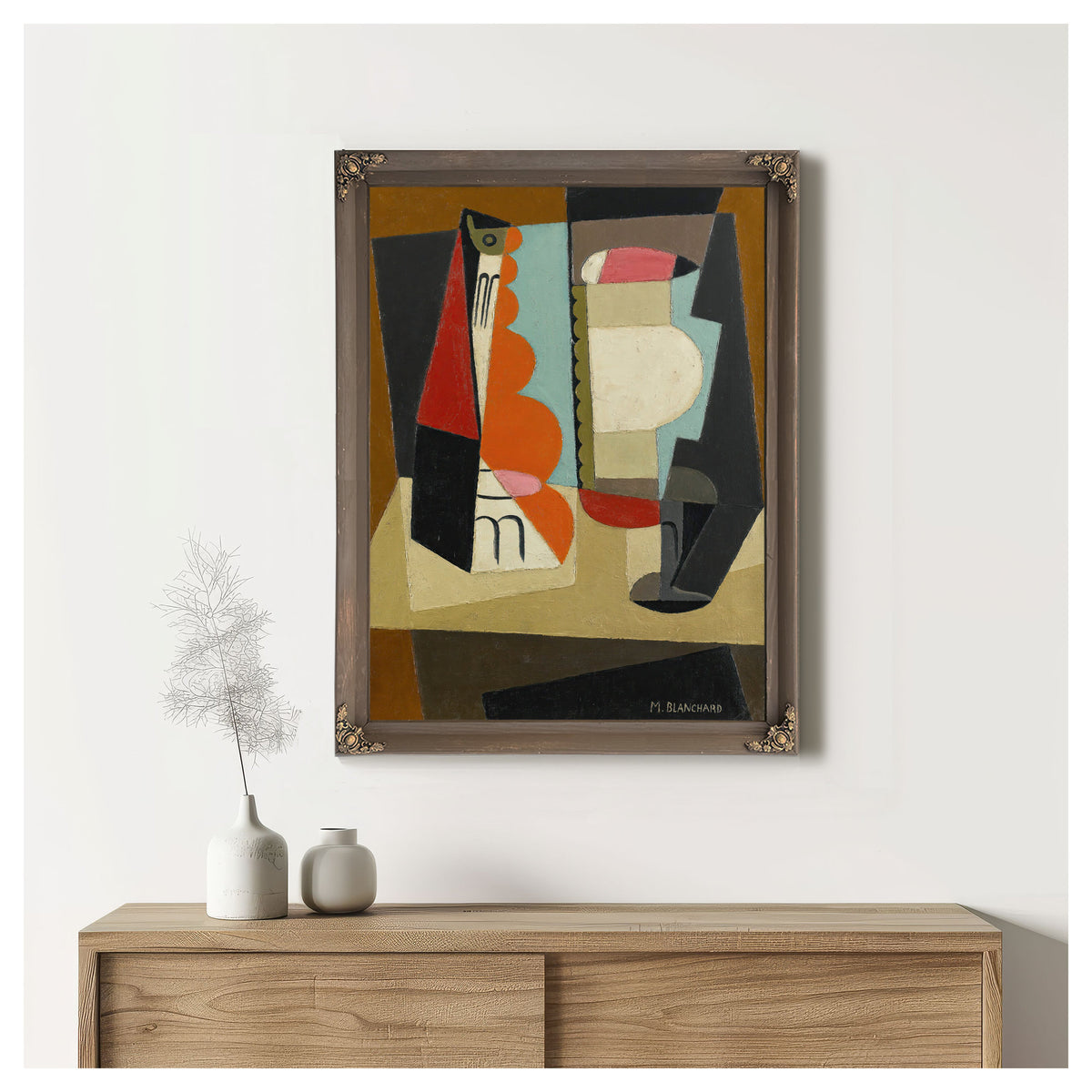 Nature Morte Cubiste By Maria Blanchard