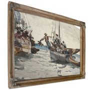 Market Scene, Nassau By Winslow Homer