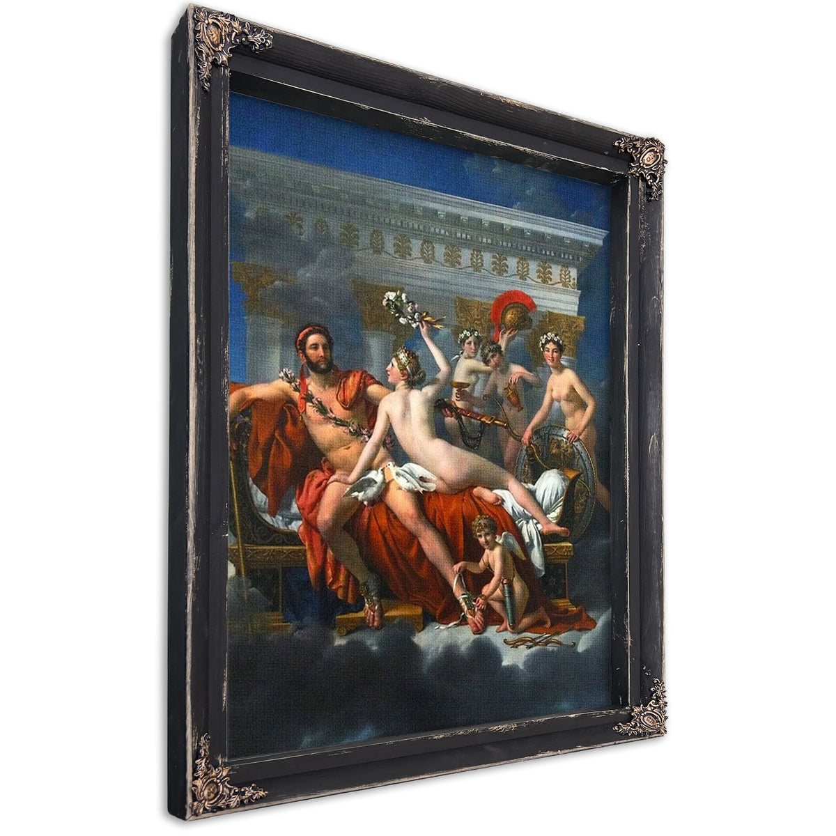 Mars Disarmed By Venus And The Three Graces By Jacques Louis David
