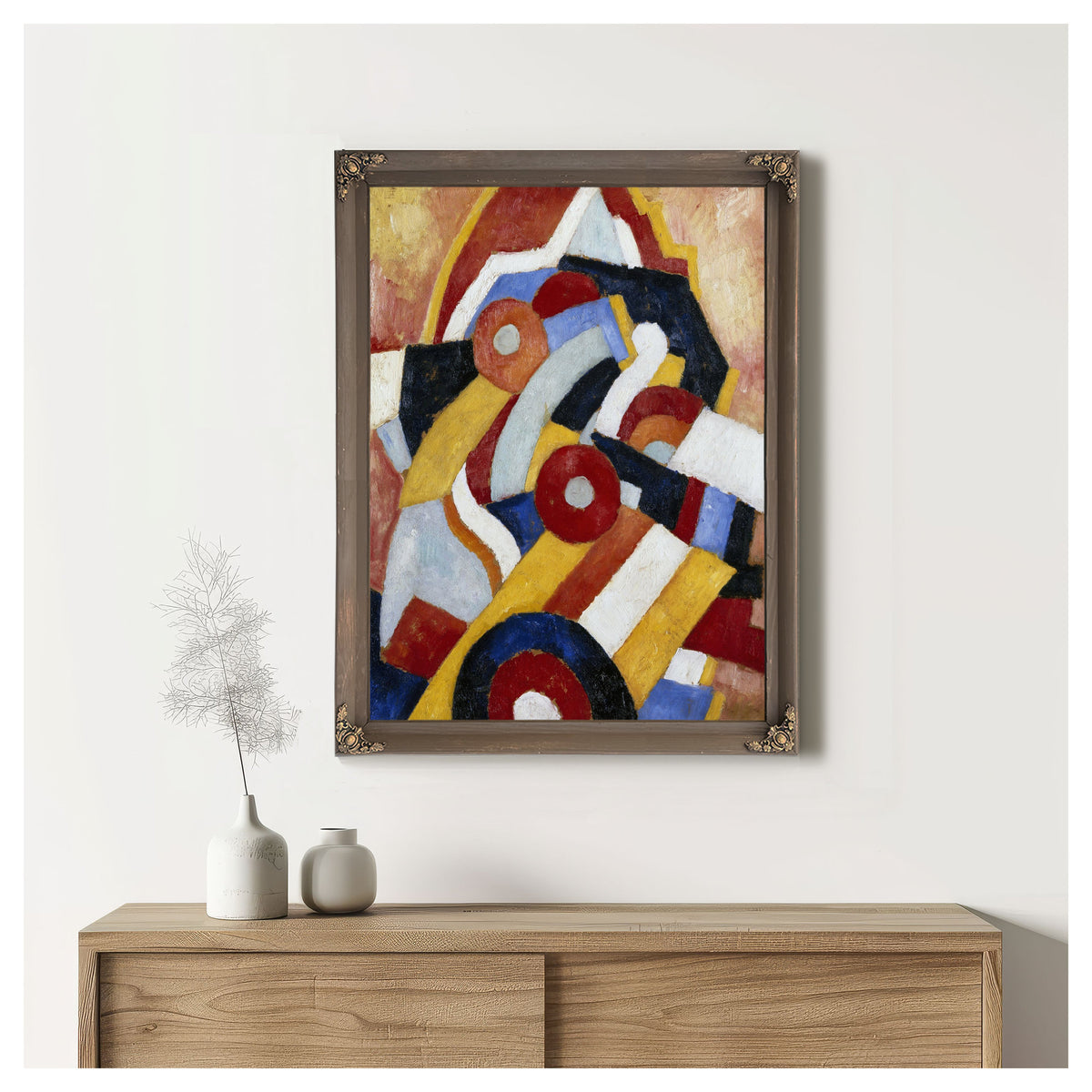 Abstraction Circa 1914 By Marsden Hartley