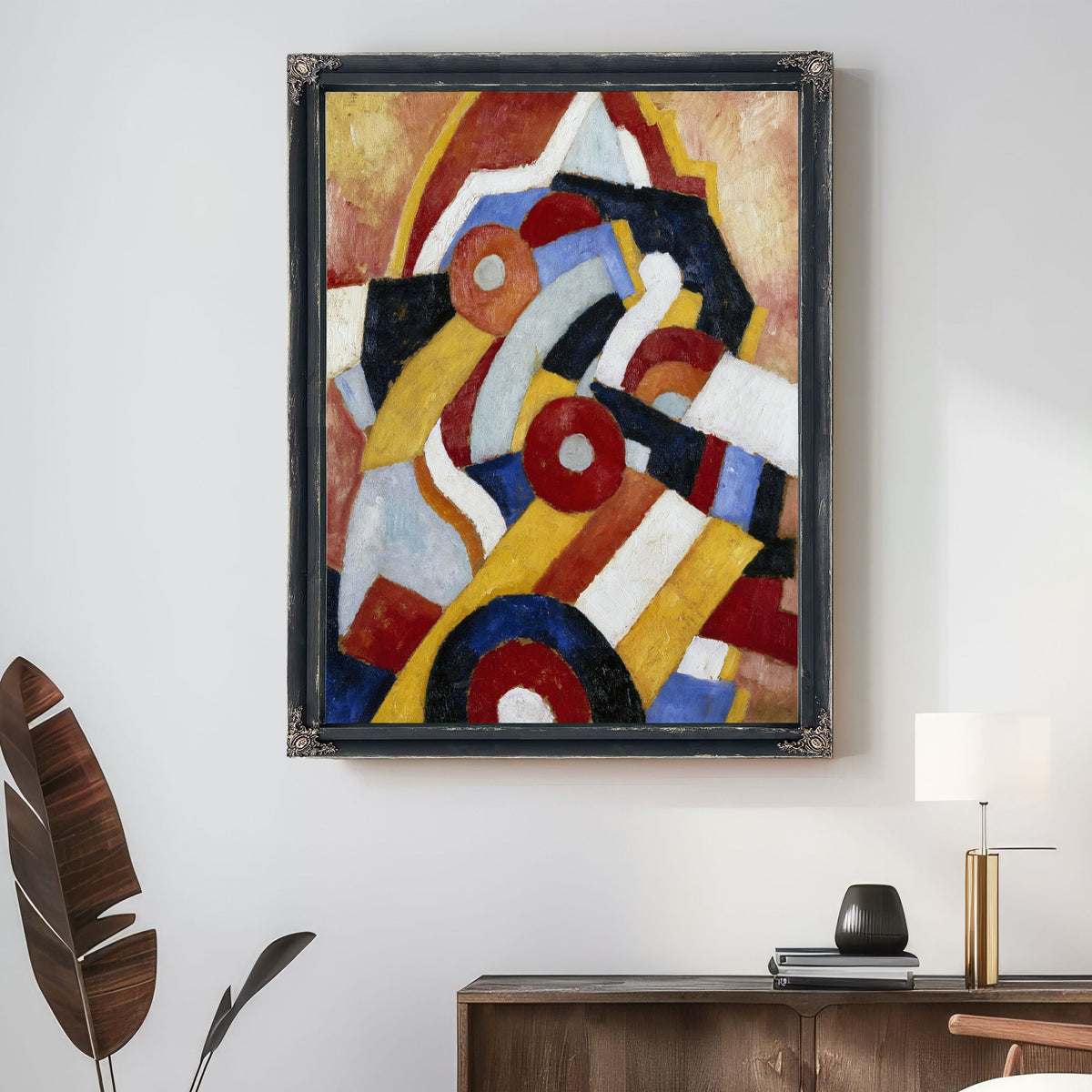 Abstraction Circa 1914 By Marsden Hartley