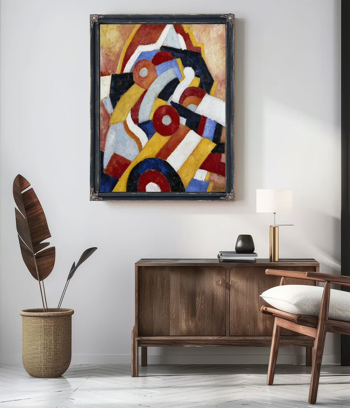 Abstraction Circa 1914 By Marsden Hartley