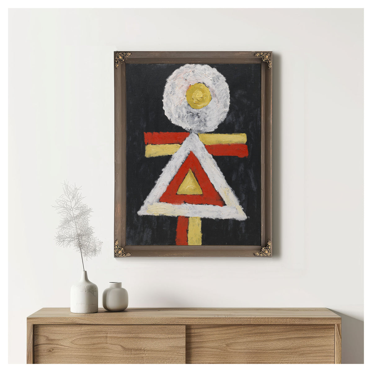 Geometric Figure 1889 1943 By Marsden Hartley