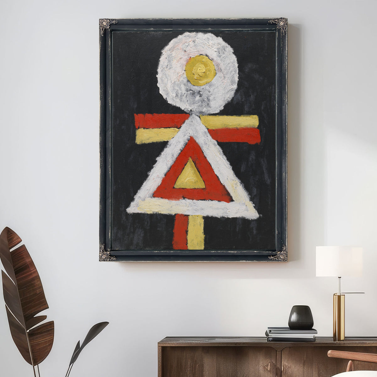 Geometric Figure 1889 1943 By Marsden Hartley