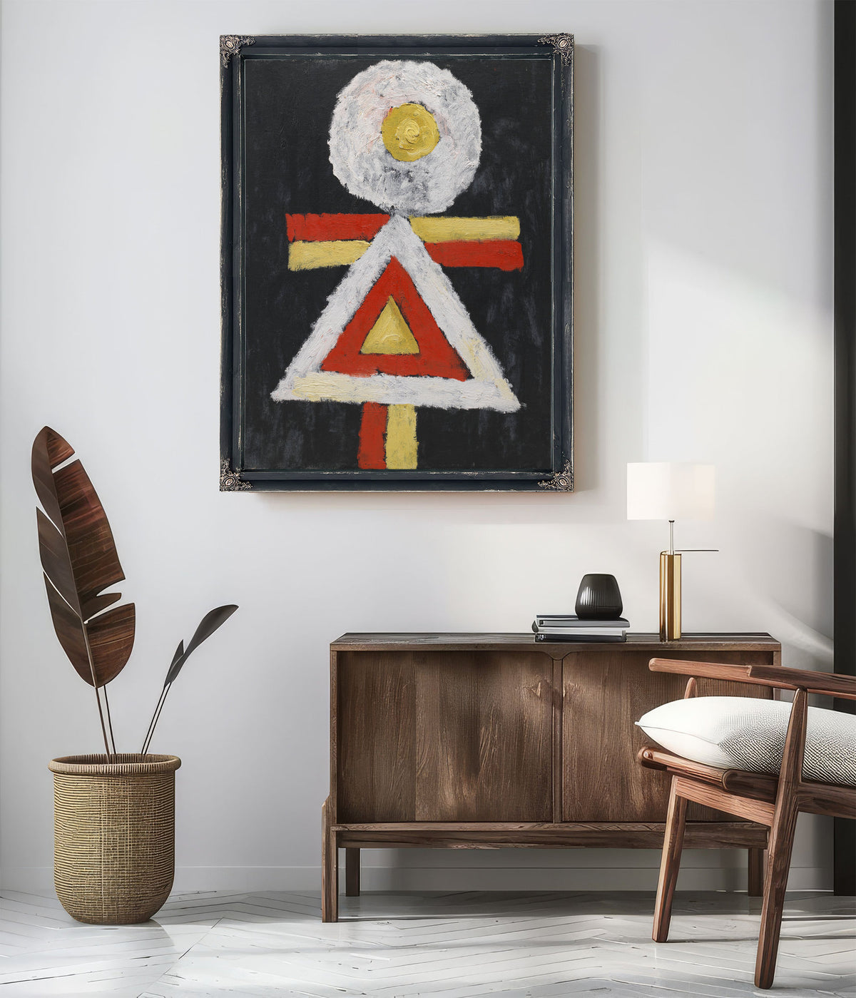 Geometric Figure 1889 1943 By Marsden Hartley