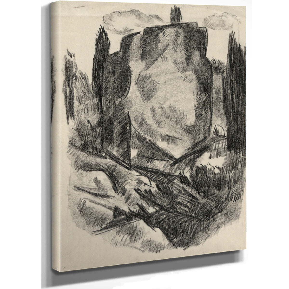 Landscape Early to Mid 20th Century By Marsden Hartley