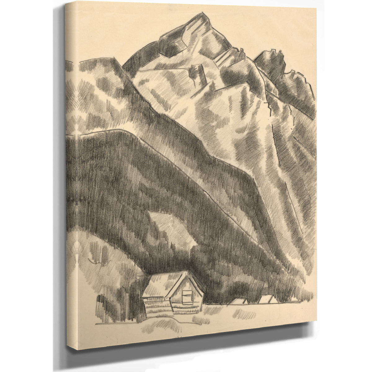 Mountain Landscape Garmisch By Marsden Hartley