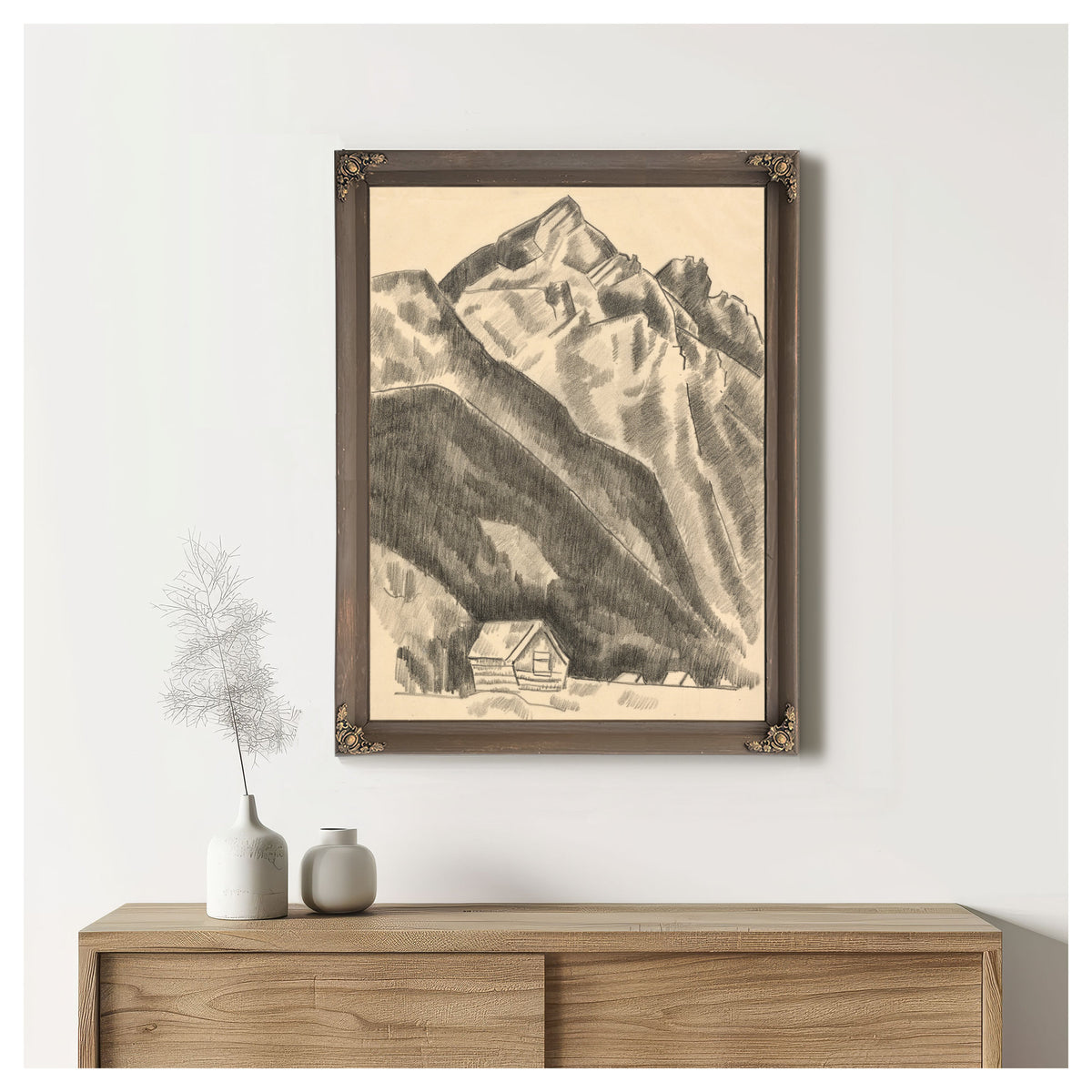 Mountain Landscape Garmisch By Marsden Hartley