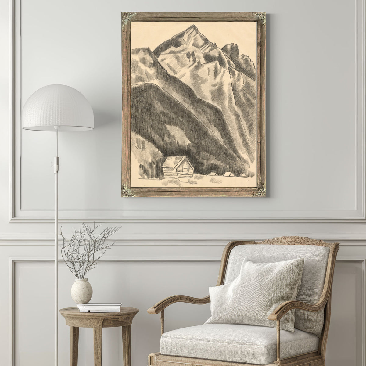 Mountain Landscape Garmisch By Marsden Hartley