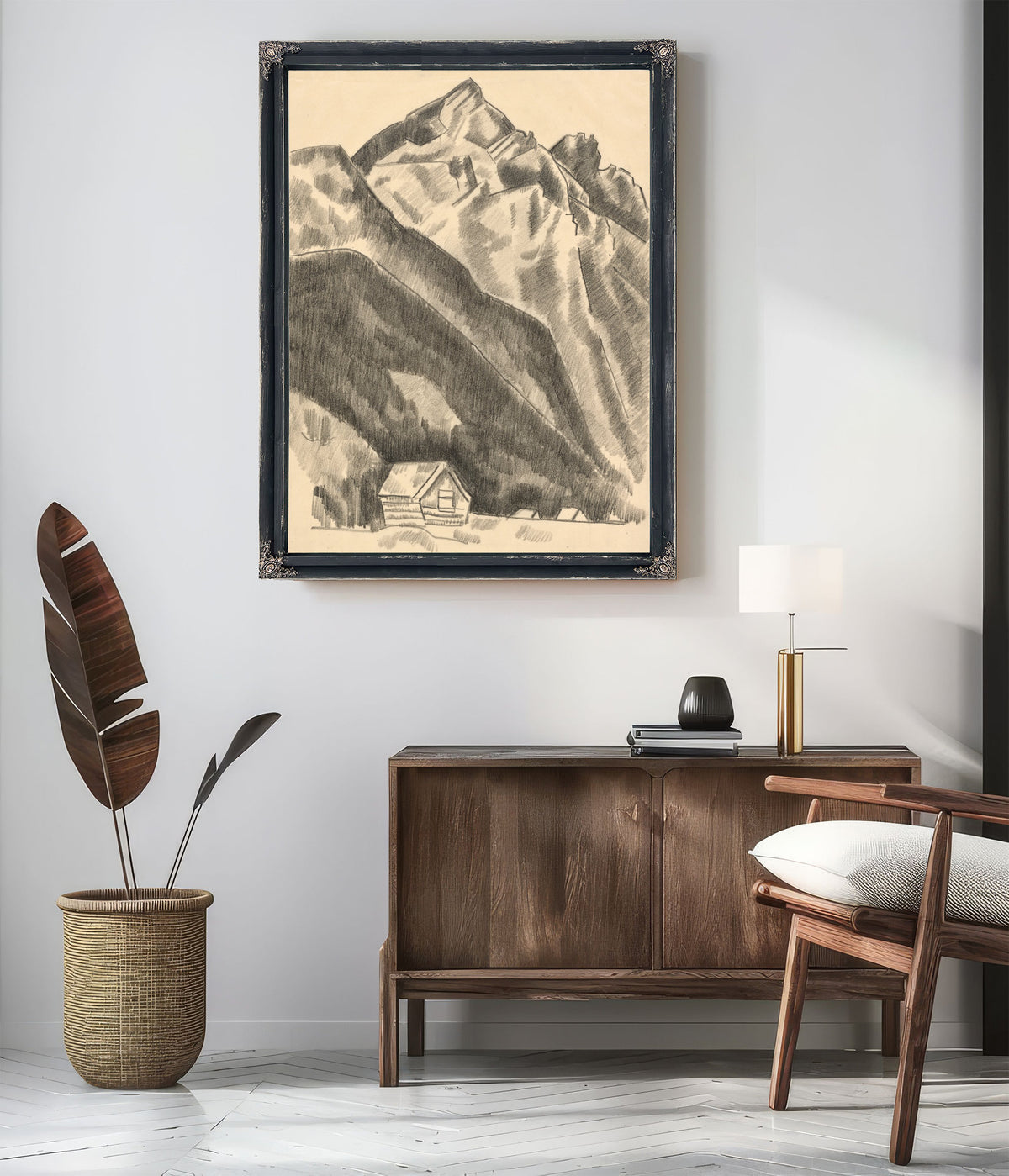 Mountain Landscape Garmisch By Marsden Hartley