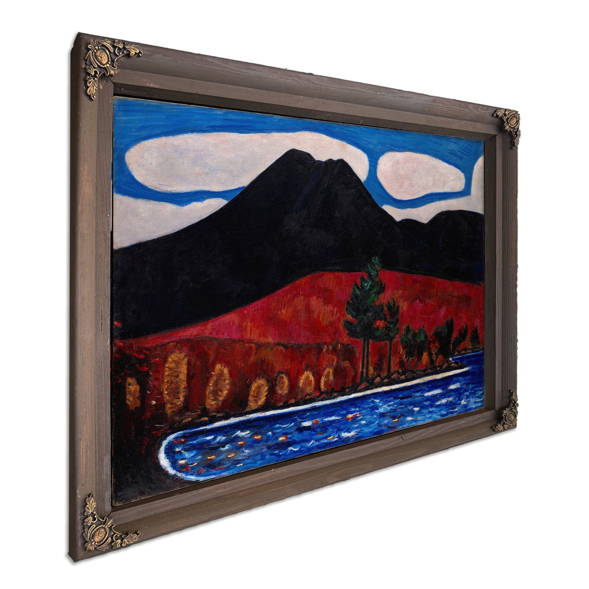 Mt Katahdin Maine Autumn 193940 By Marsden Hartley
