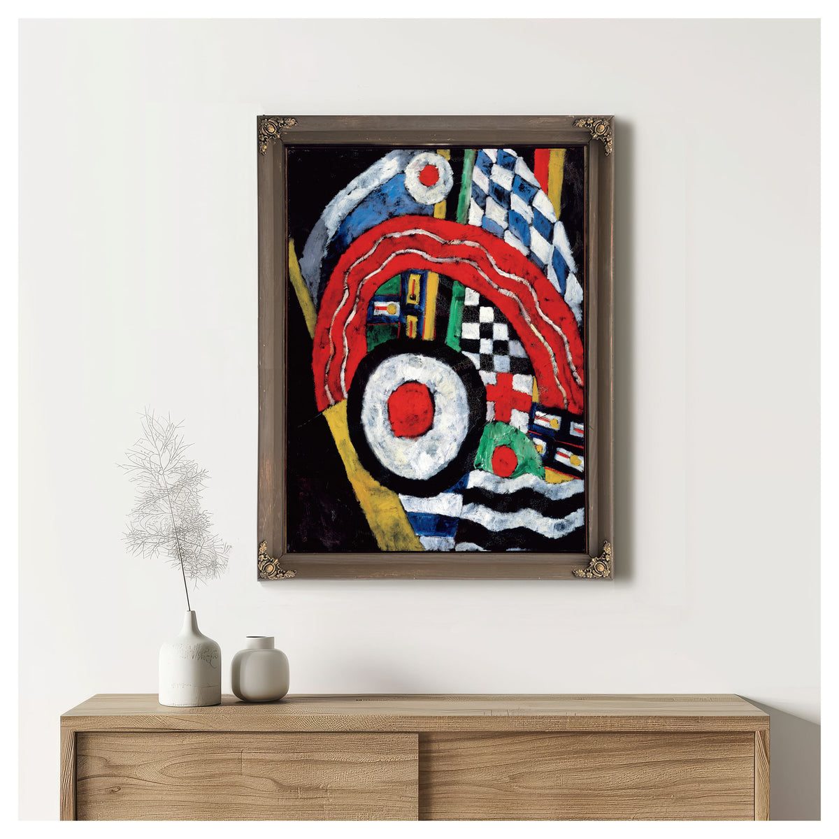Painting No 46 Between 1914 1915 By Marsden Hartley