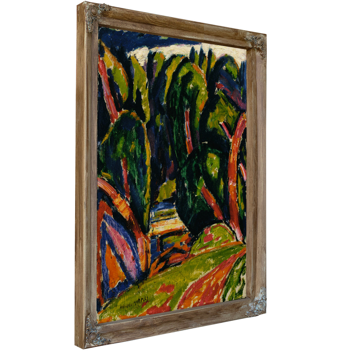 Red Tree 1910 By Marsden Hartley