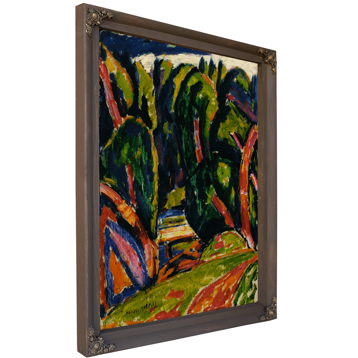 Red Tree 1910 By Marsden Hartley