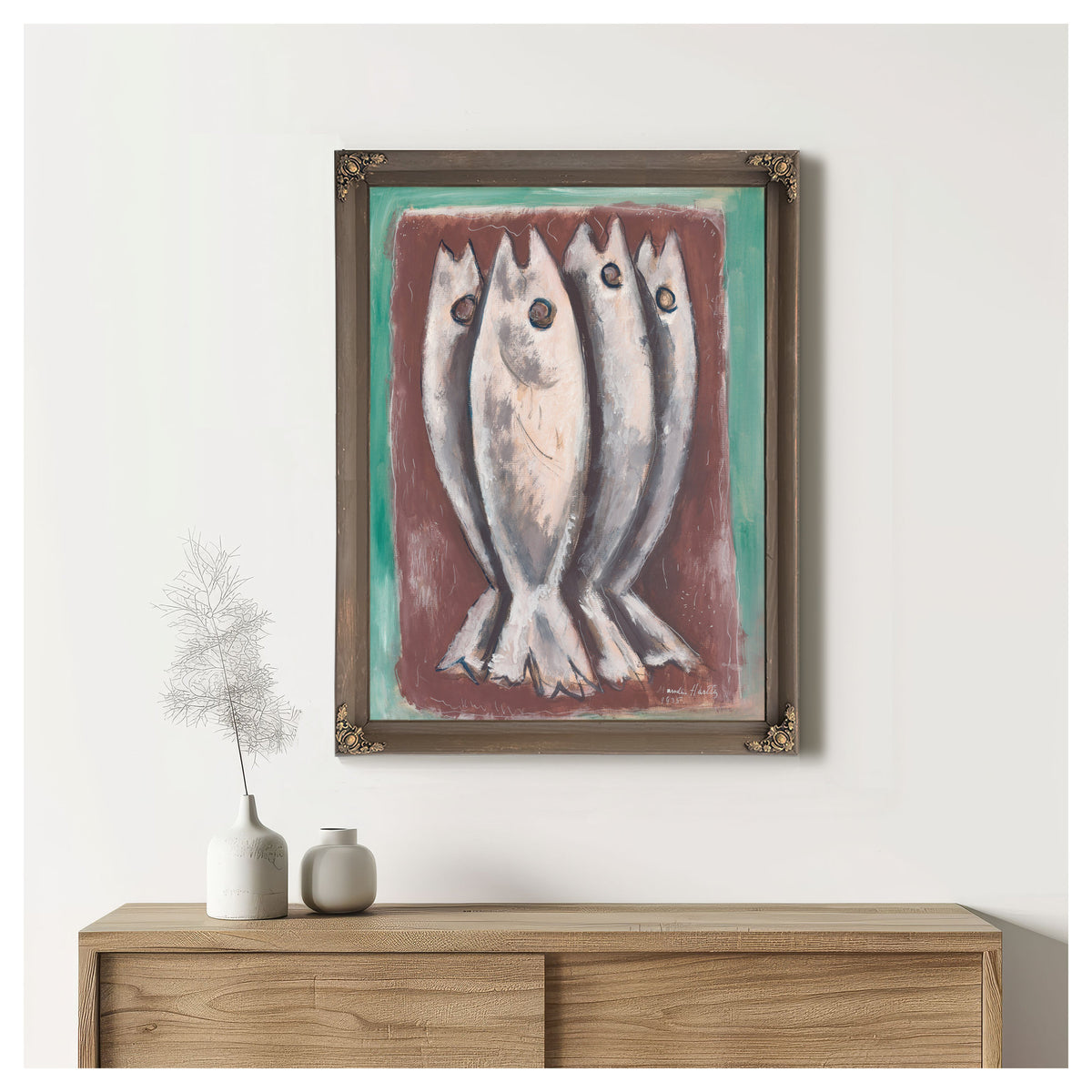 Sea Ghosts 1935 By Marsden Hartley