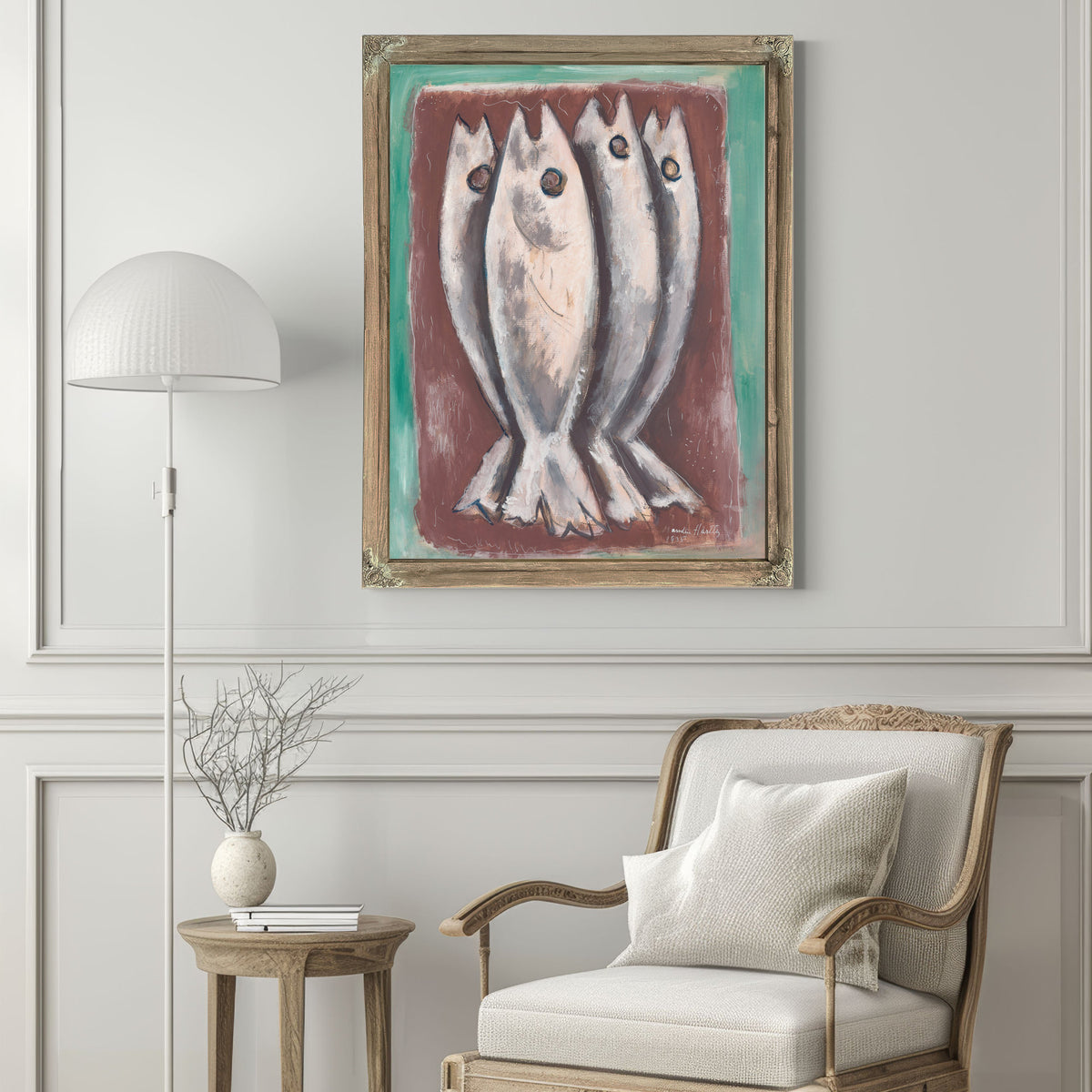 Sea Ghosts 1935 By Marsden Hartley