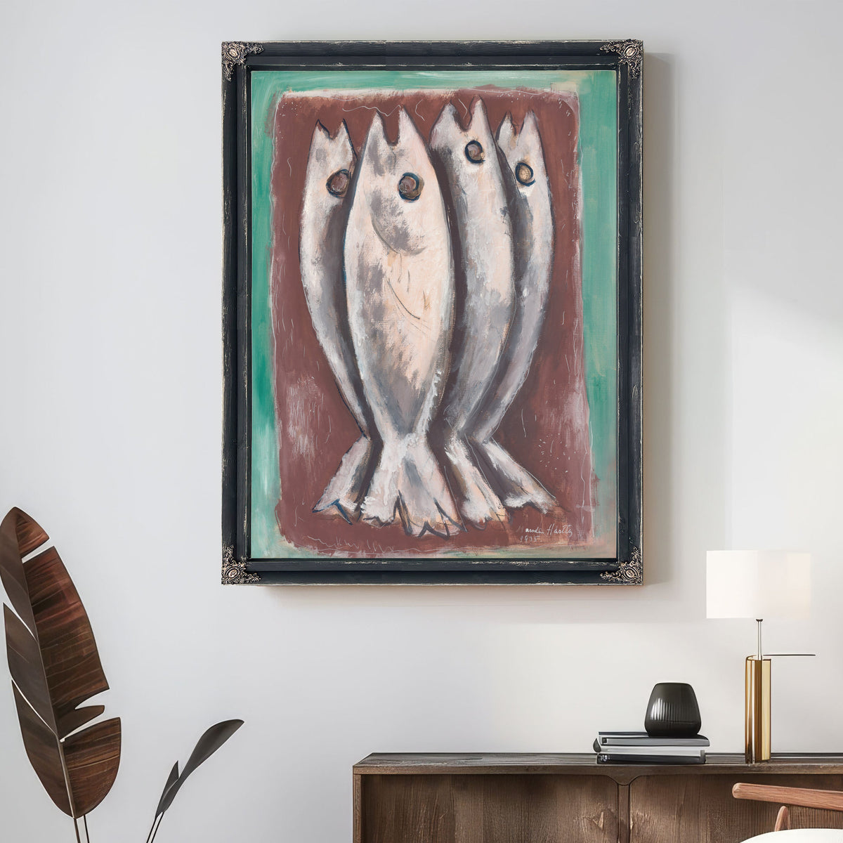 Sea Ghosts 1935 By Marsden Hartley