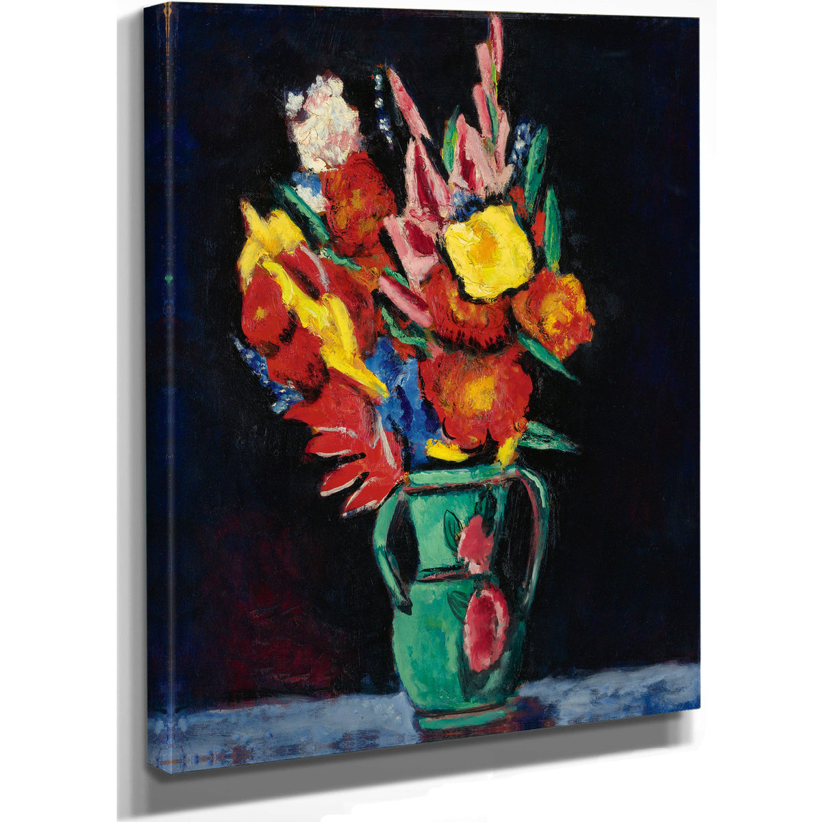 Still Life Flowers By Marsden Hartley
