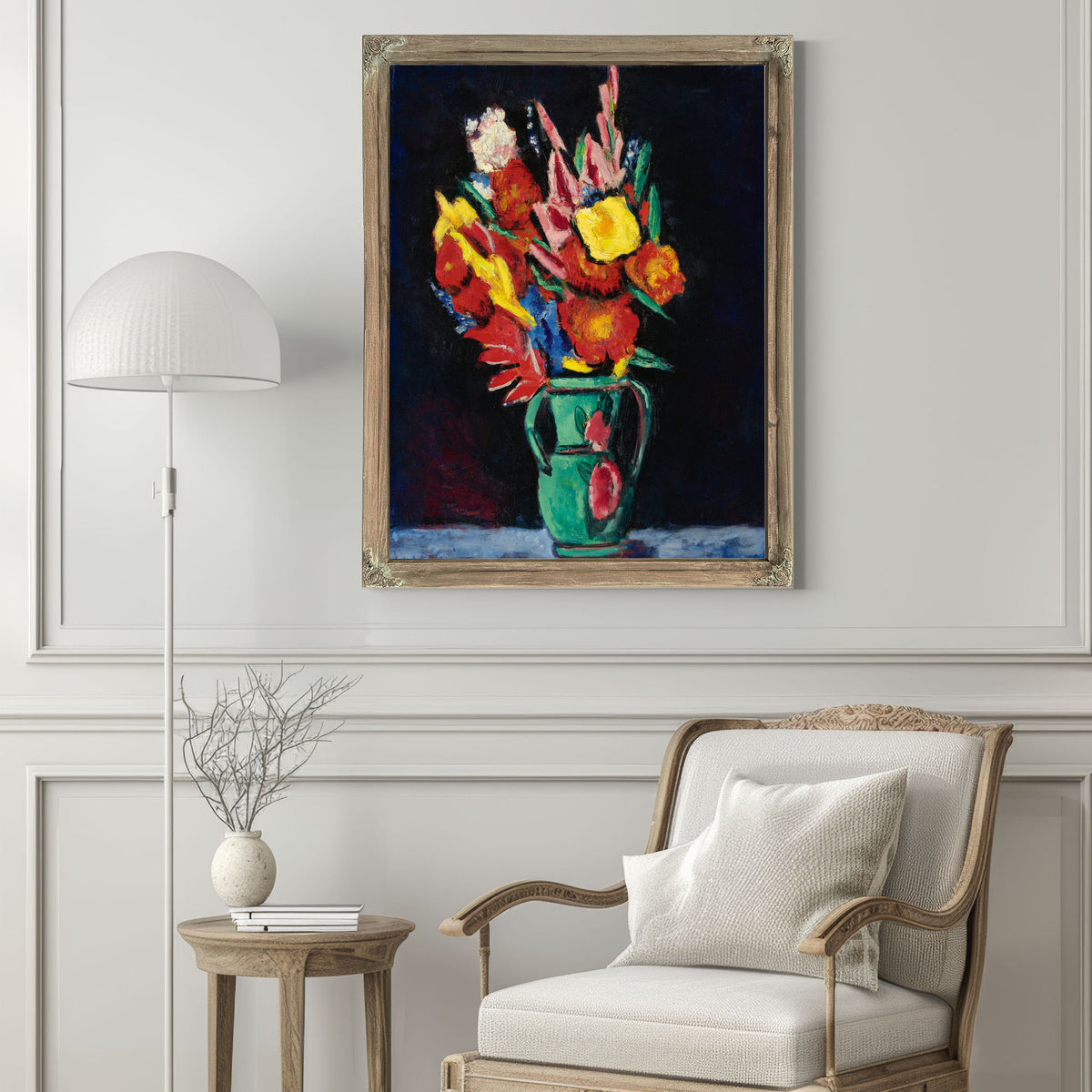 Still Life Flowers By Marsden Hartley