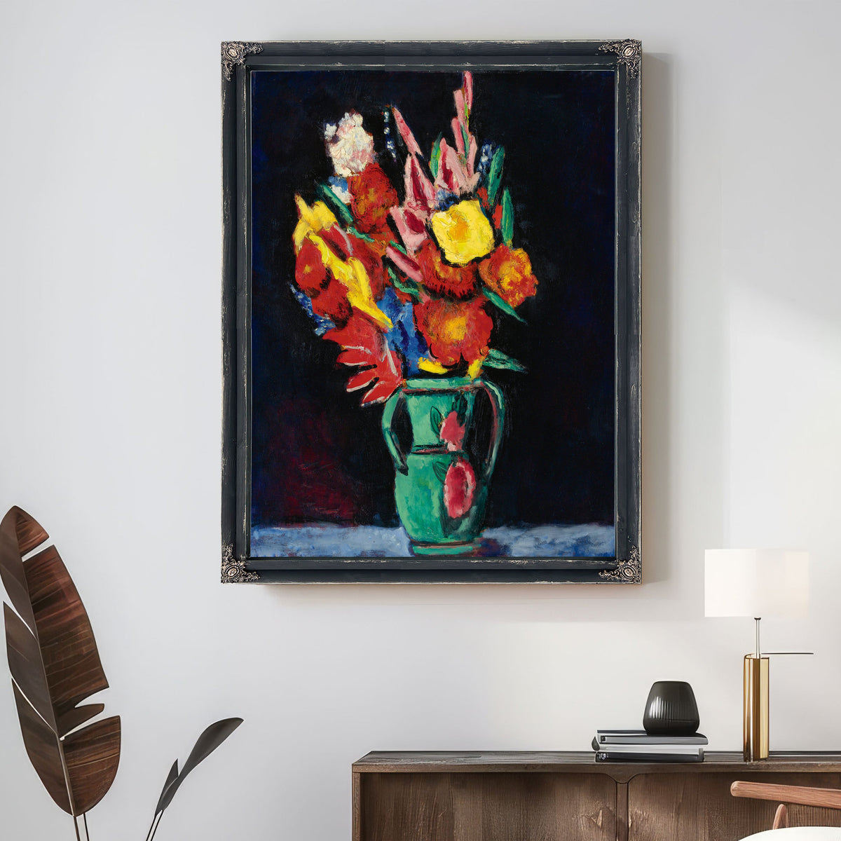 Still Life Flowers By Marsden Hartley