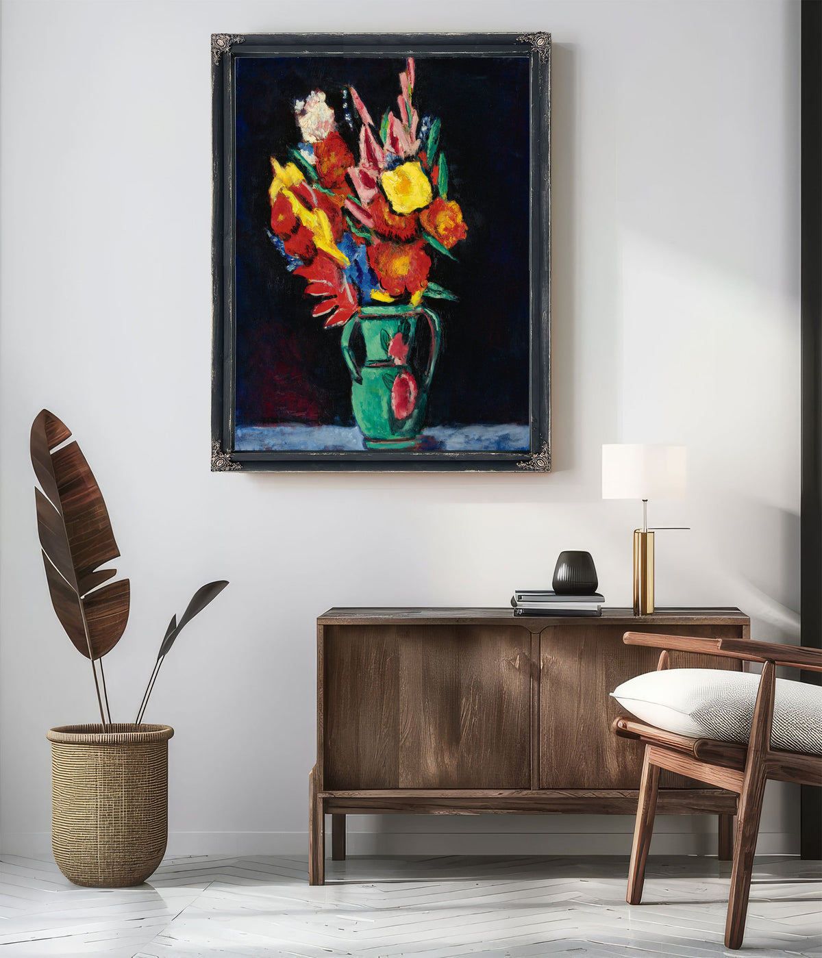 Still Life Flowers By Marsden Hartley