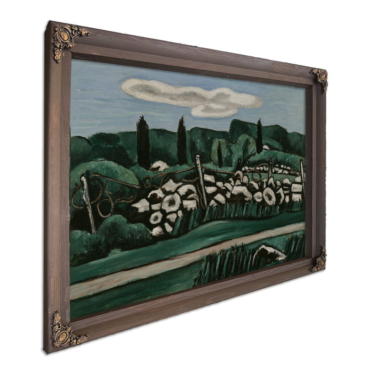 The Last Stone Walls Dogtown Ca 193637 By Marsden Hartley