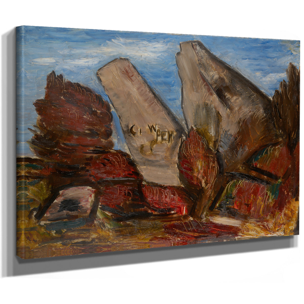 Whales Jaw Dogtown Common Cape Ann By Marsden Hartley