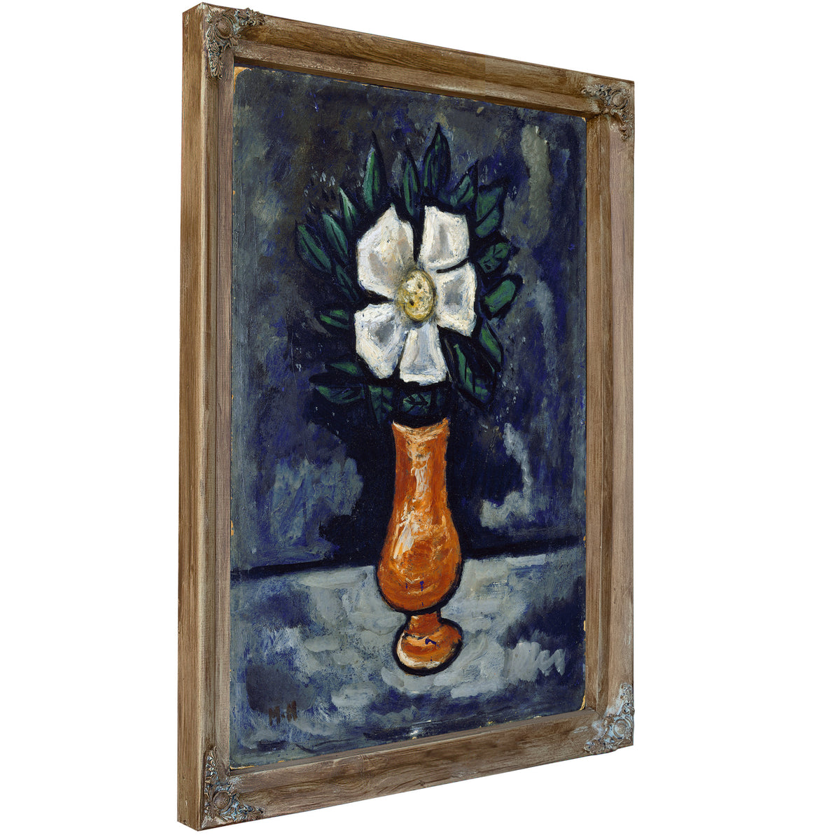 White Flower Circa 1917 By Marsden Hartley