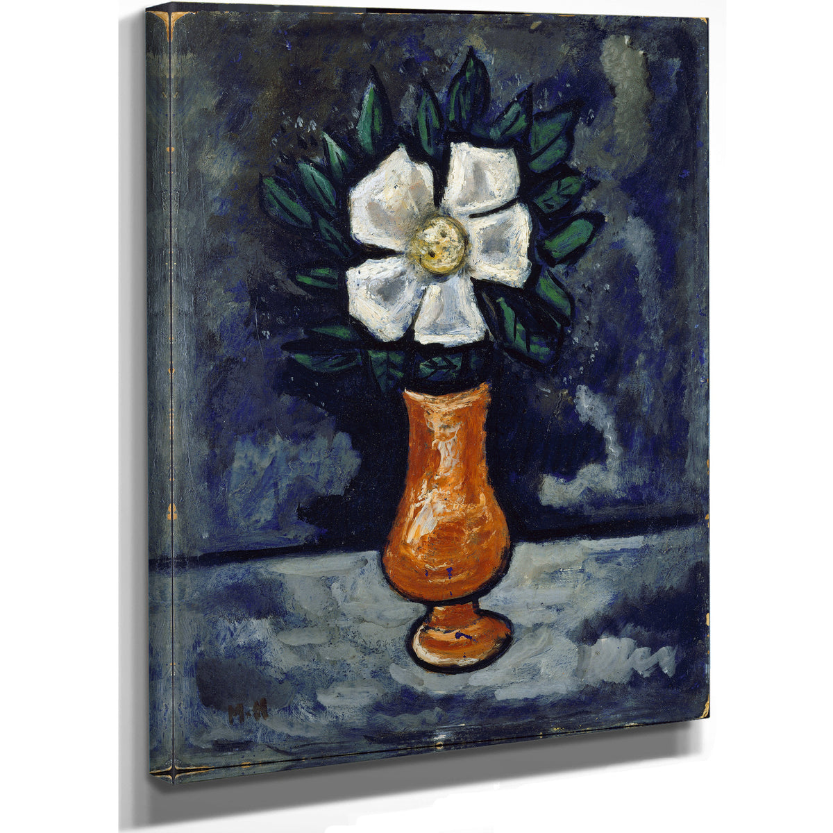 White Flower Circa 1917 By Marsden Hartley