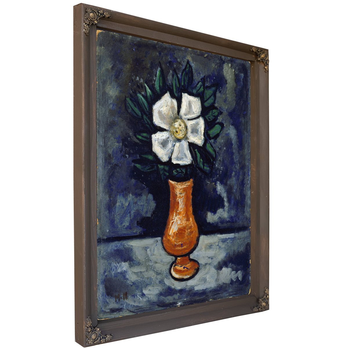 White Flower Circa 1917 By Marsden Hartley