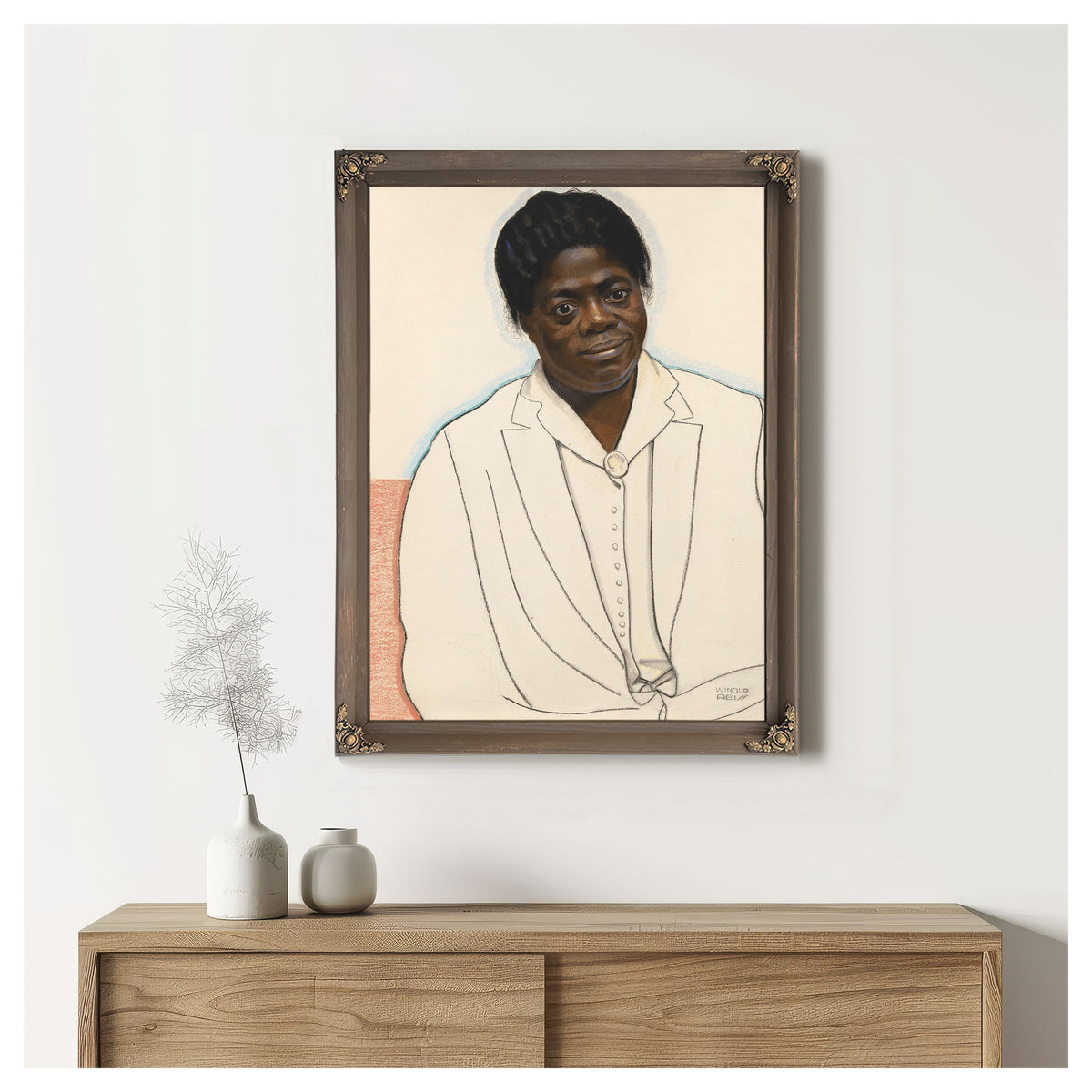 Mary Mcleod Bethune by Winold Reiss