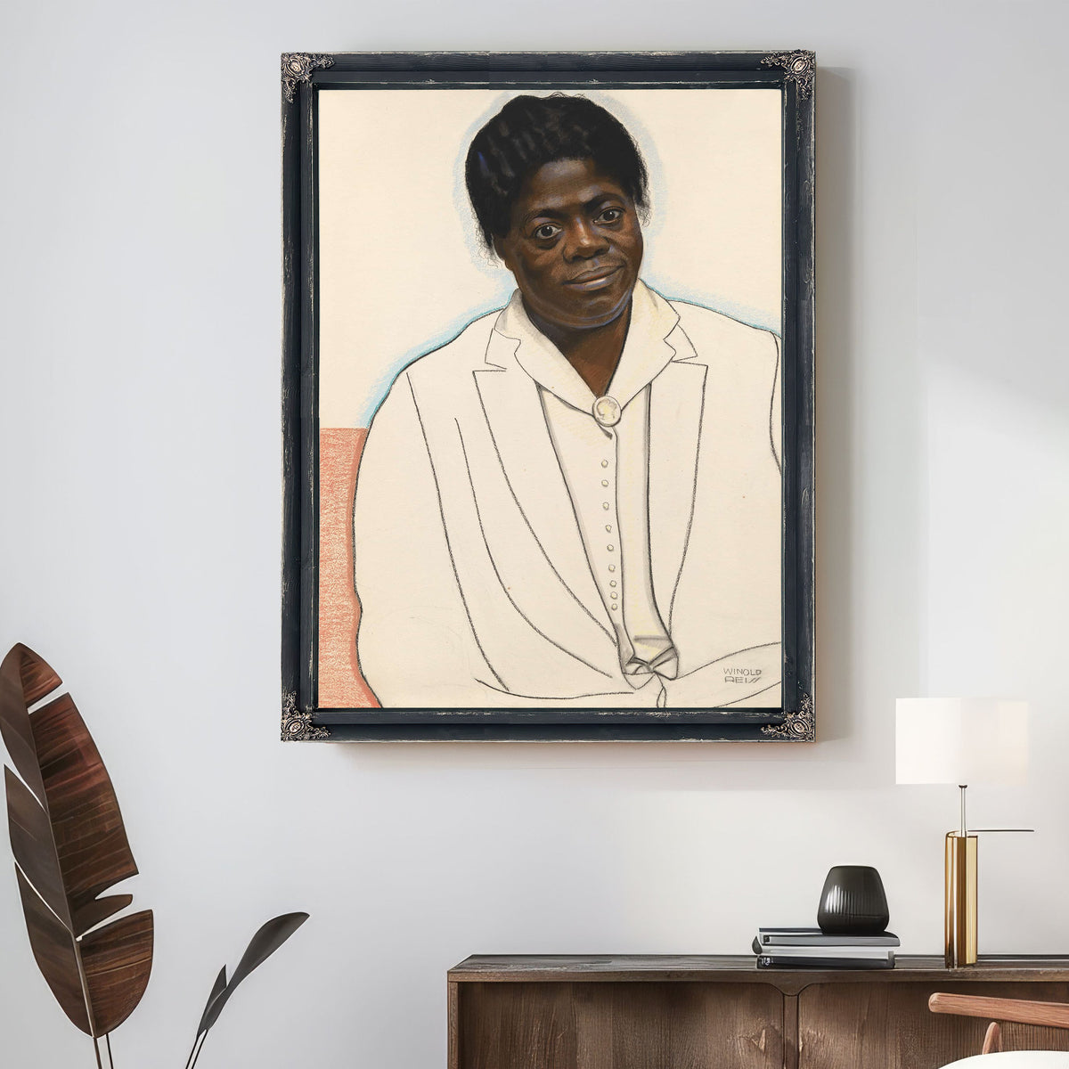 Mary Mcleod Bethune by Winold Reiss