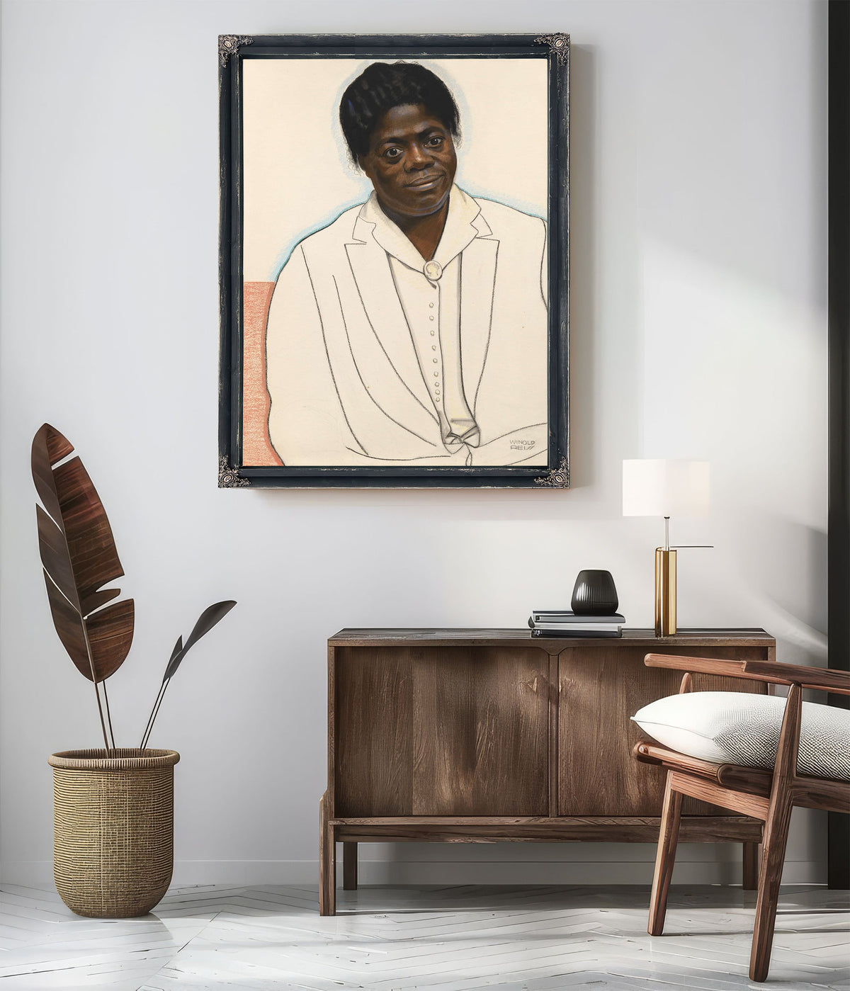 Mary Mcleod Bethune by Winold Reiss
