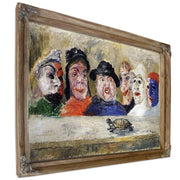 Masks Watching A Turtle By James Ensor
