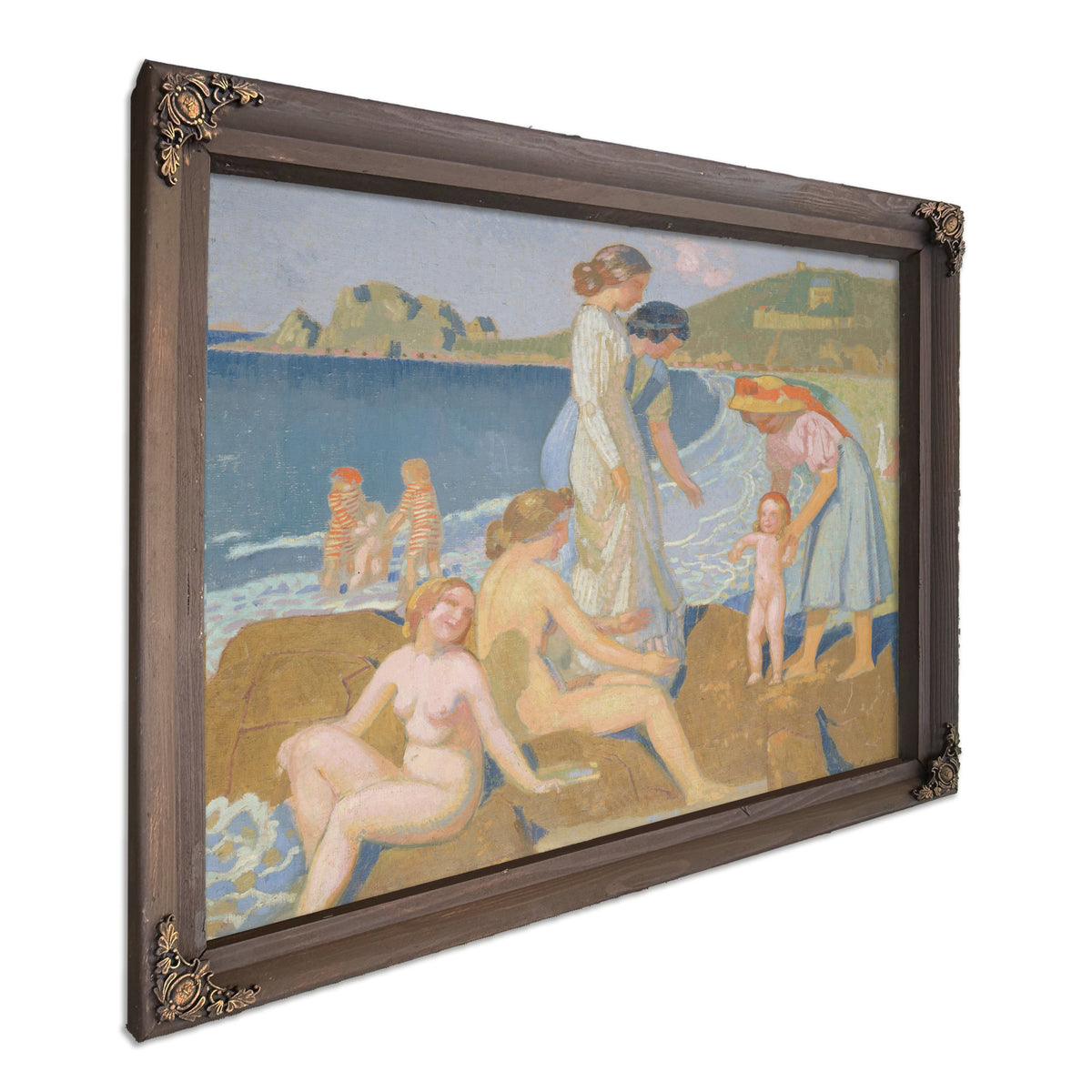 Baigneuses Perros Guirec 1909 1912 By Maurice Denis