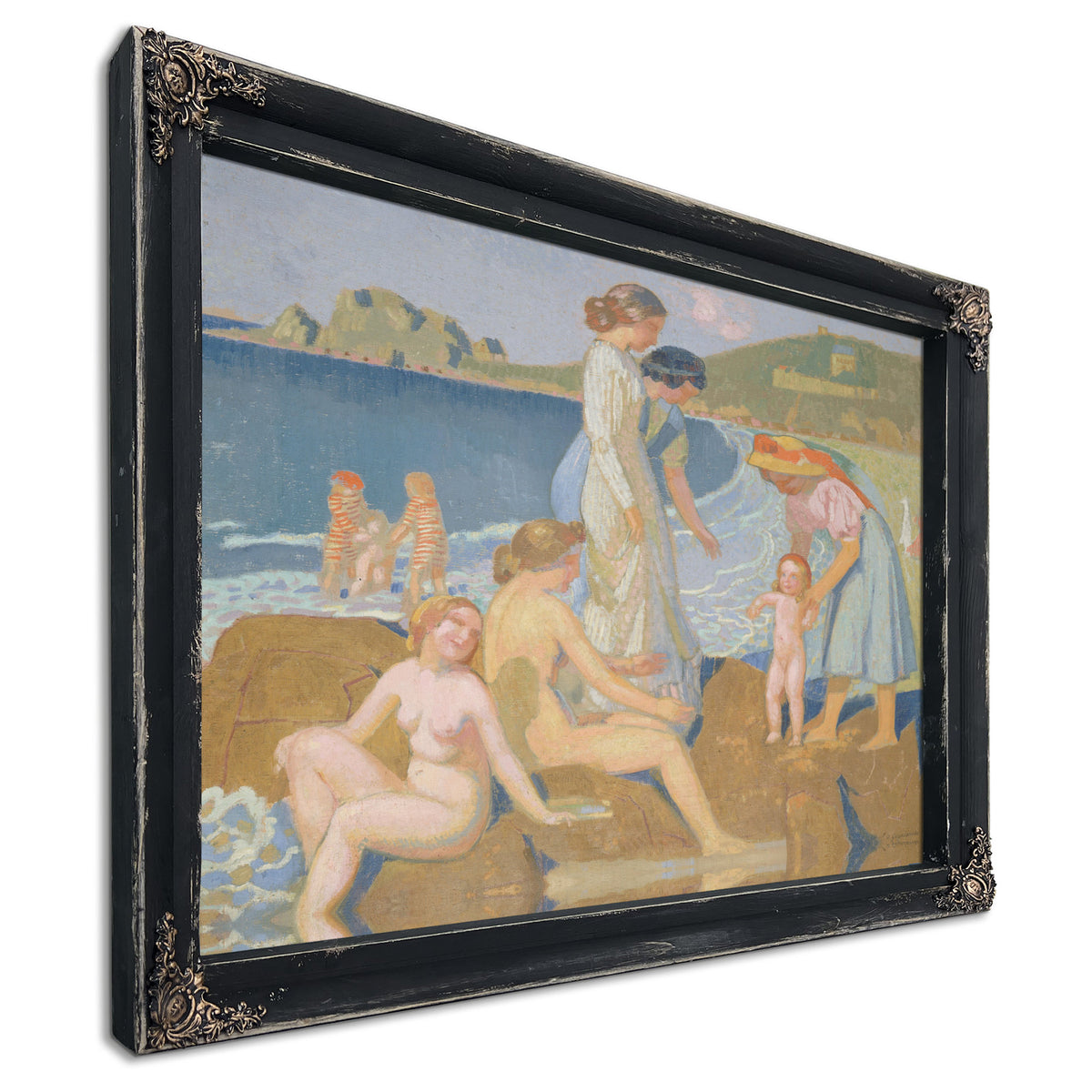 Baigneuses Perros Guirec 1909 1912 By Maurice Denis