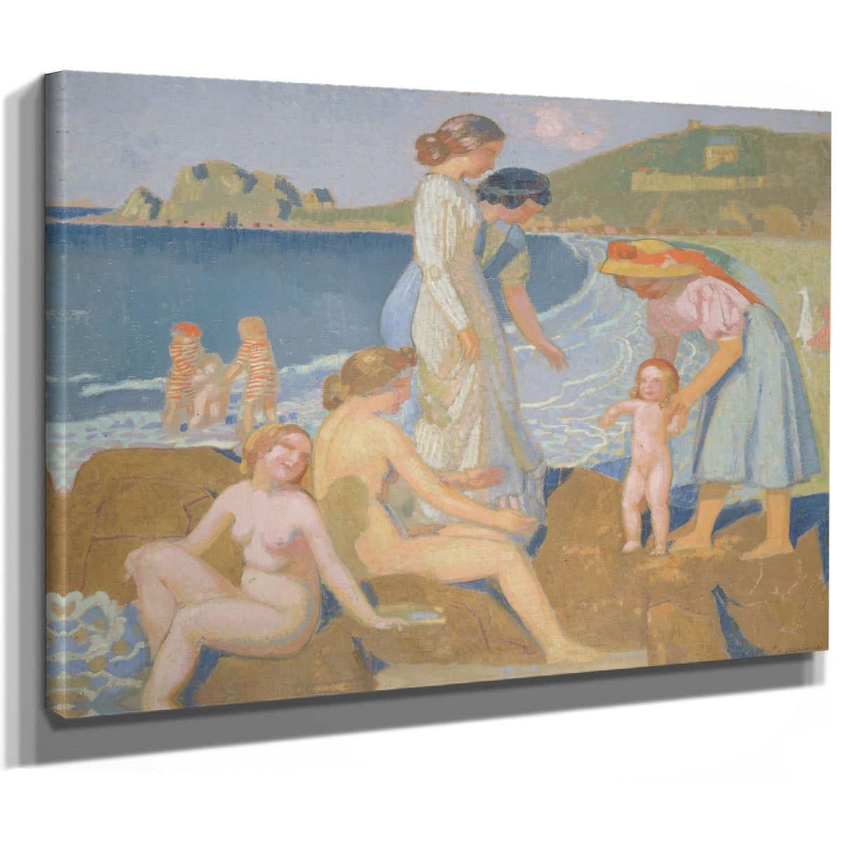 Baigneuses Perros Guirec 1909 1912 By Maurice Denis
