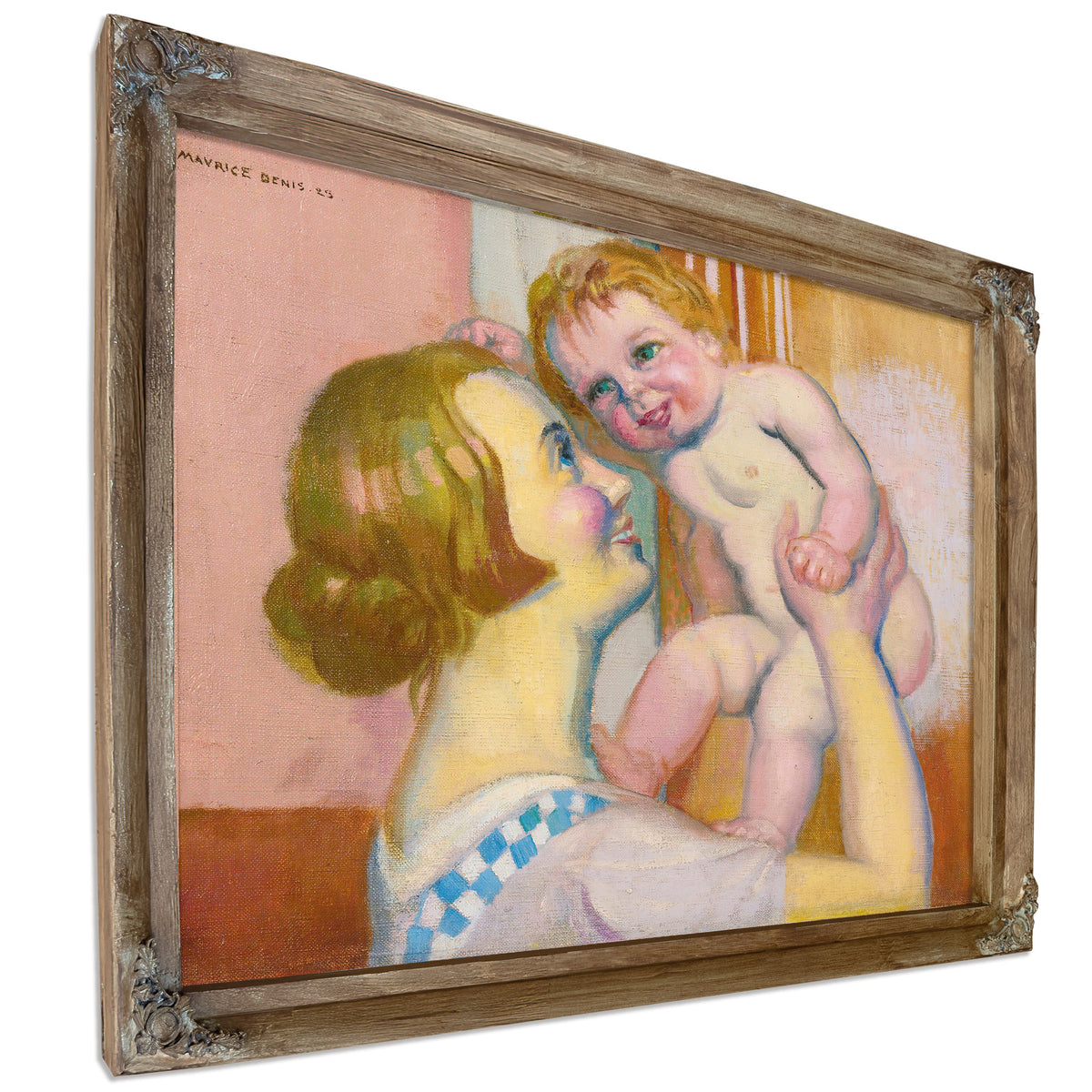 Enfant Nu Ou Annie et Pauline 1925 By Maurice Denis