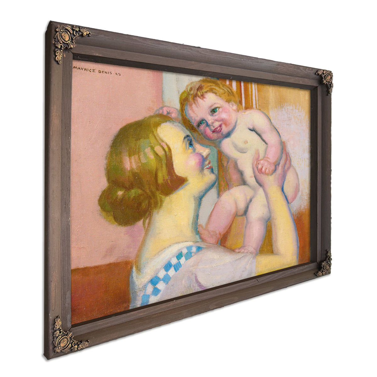 Enfant Nu Ou Annie et Pauline 1925 By Maurice Denis