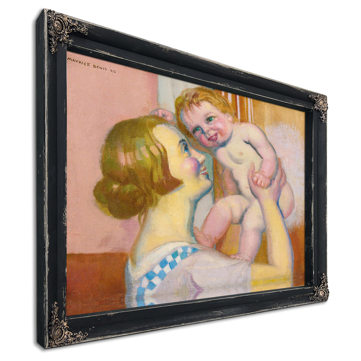Enfant Nu Ou Annie et Pauline 1925 By Maurice Denis