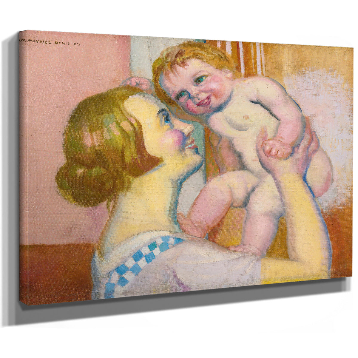Enfant Nu Ou Annie et Pauline 1925 By Maurice Denis