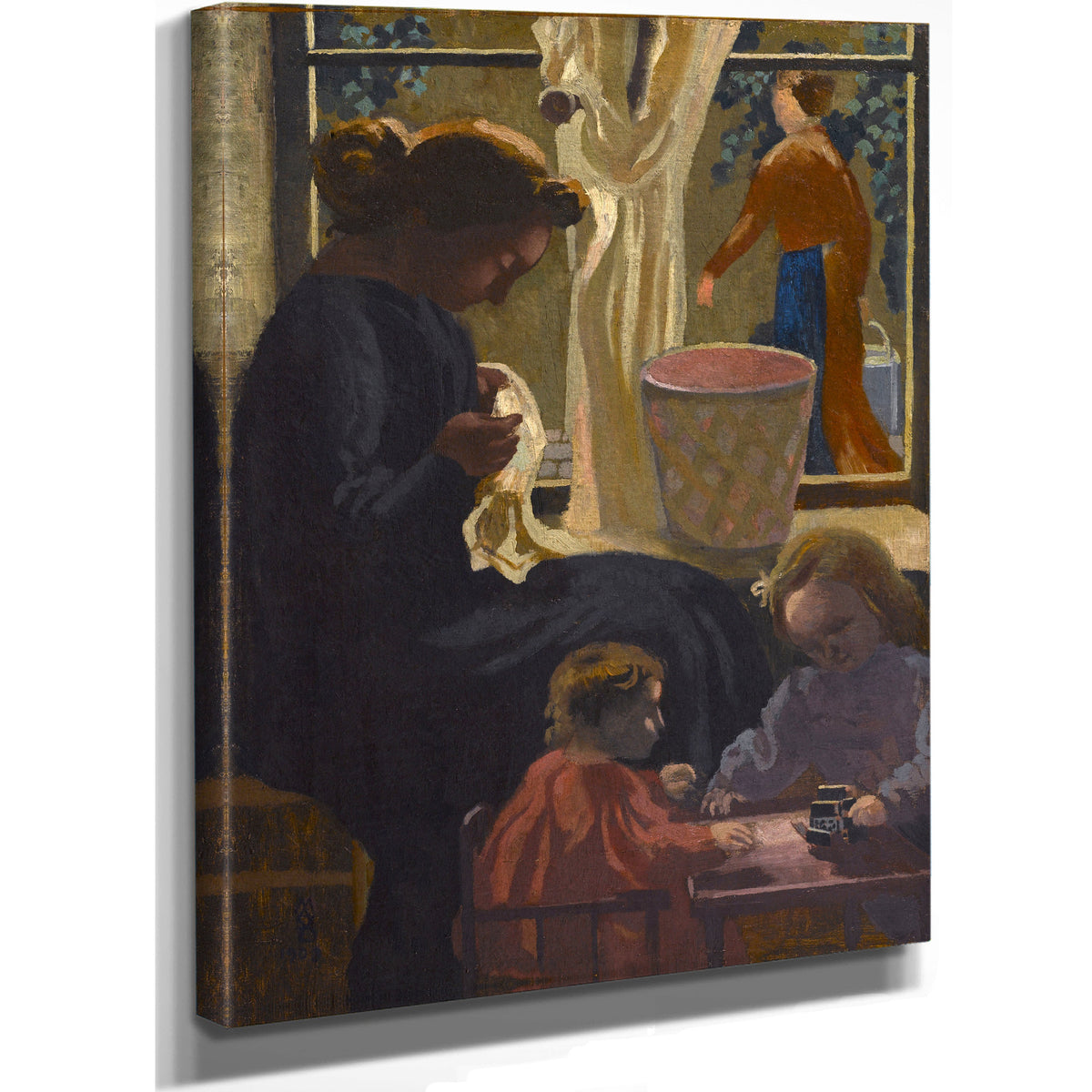 Intimite Ou Ravaudeuse la Fenetre 1903 By Maurice Denis