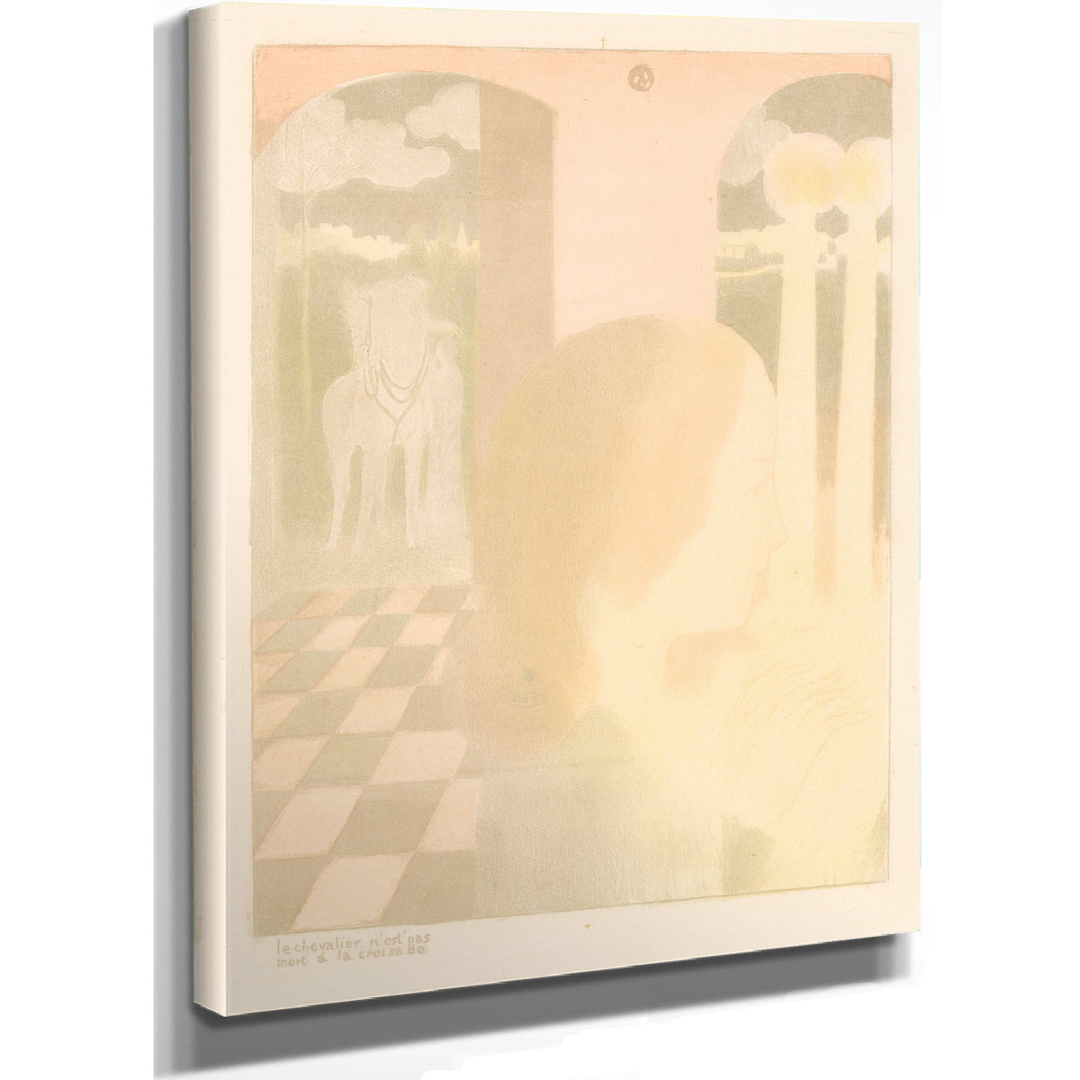Jonkvrouw Wacht Op Haar Geliefde By Maurice Denis