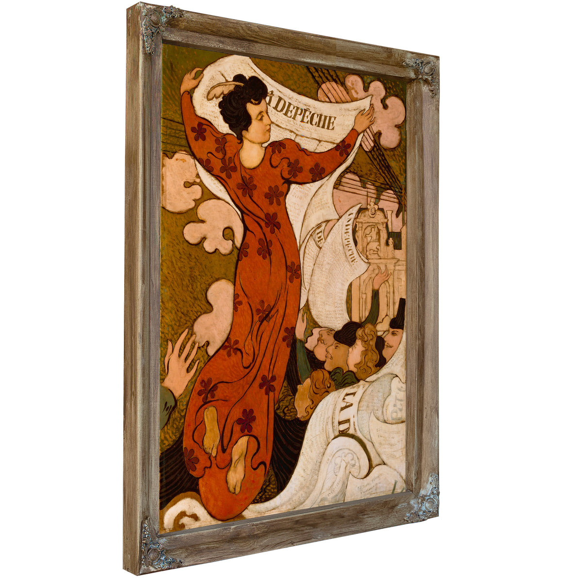 La Depeche de Toulouse 1892 By Maurice Denis