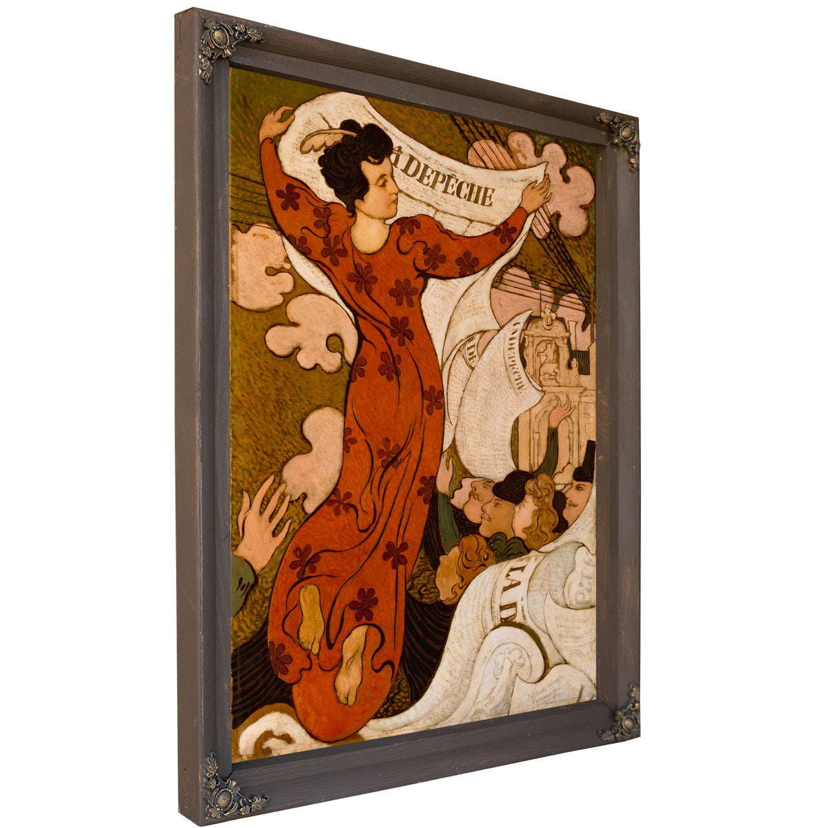La Depeche de Toulouse 1892 By Maurice Denis