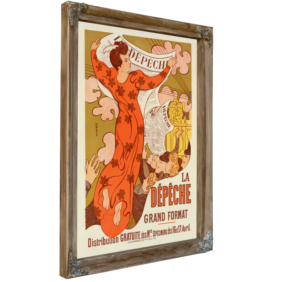 La Depeche de Toulouse 1898 By Maurice Denis
