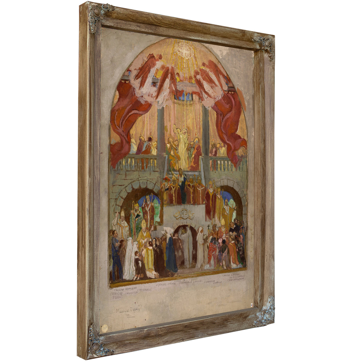La Pentecote Leglise Romaine Leglise By Maurice Denis