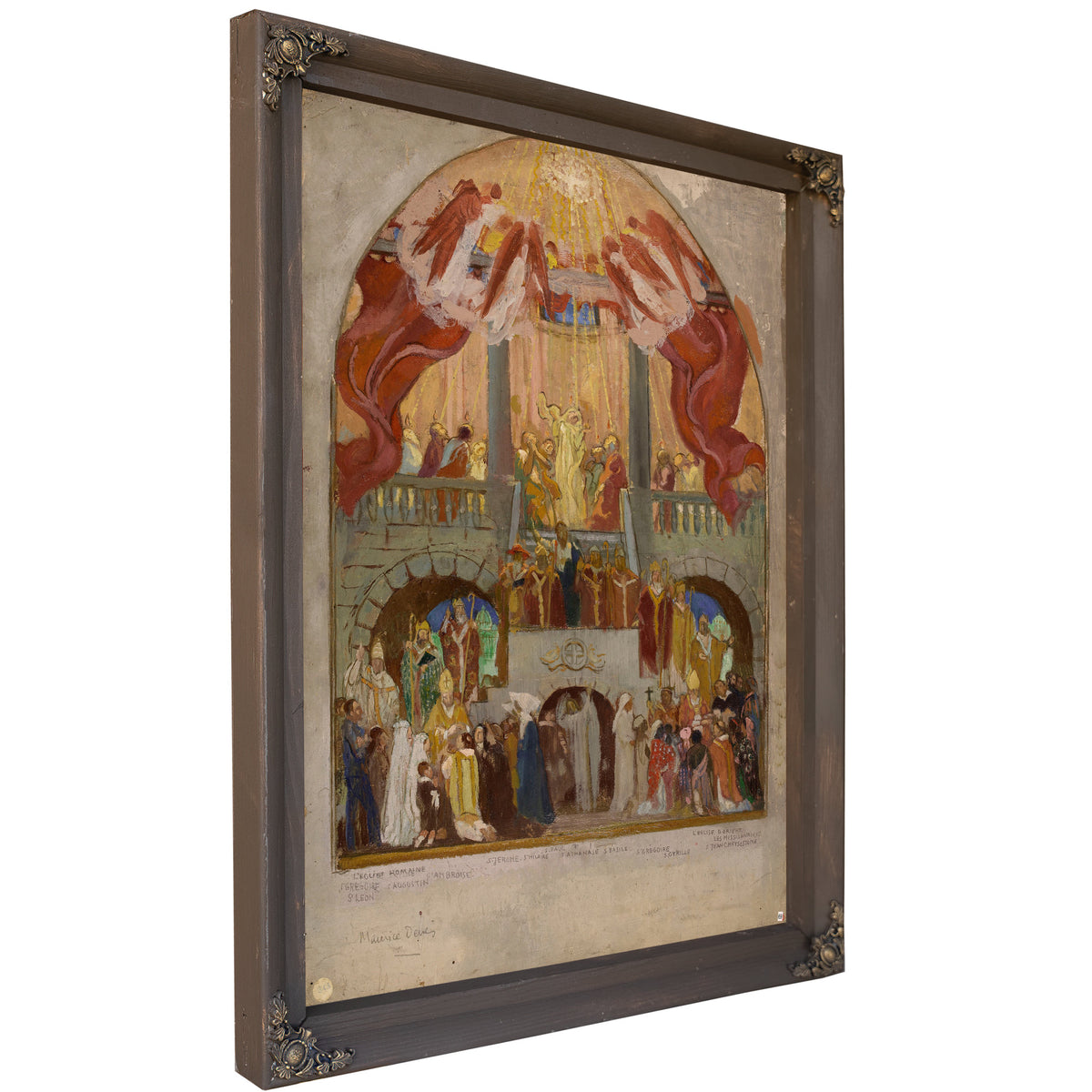 La Pentecote Leglise Romaine Leglise By Maurice Denis